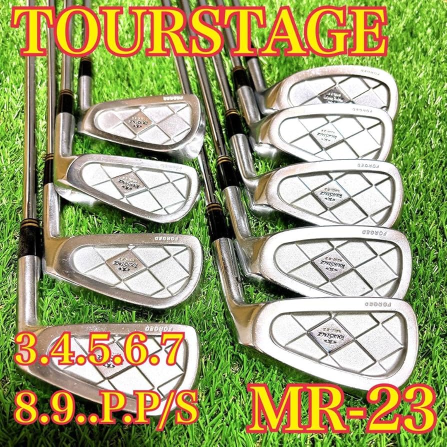 Amazon.co.jp: 《名器》 TOURSTAGE MR-23 FORGED アイアンセット